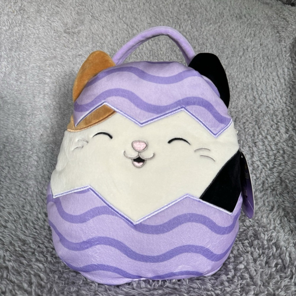 Squishmallows Cam the Calico Cat Plush 10" Easter Basket Stuffed Animal Soft Toy - Picture 2 of 9